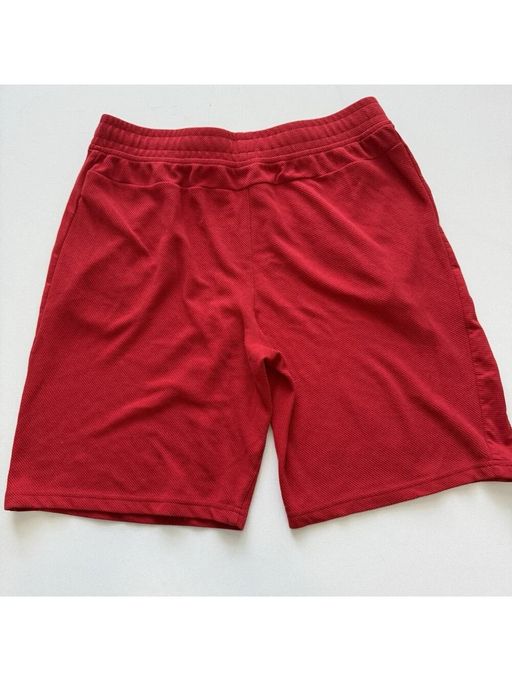 Polo Ralph Lauren Boys XL 18-20 Red Performance Athletic Shorts Blue Pony
